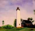 Lighthouse at Lake Huron (Private Collection)